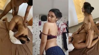 Tamil Teen Babe Teasing Showing & Threesome Sex Hardly Porn