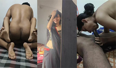 Tamil College girl Threesome Sex mms